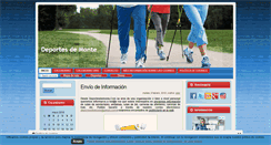 Desktop Screenshot of deportesdemonte.com